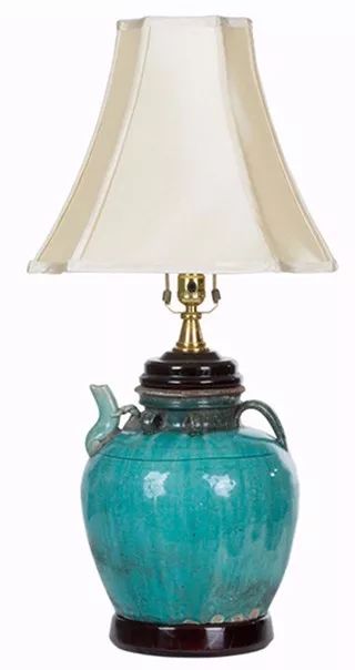 The following is the introduction of the 11th auction of this charity:    Antique ceramic art table lamp