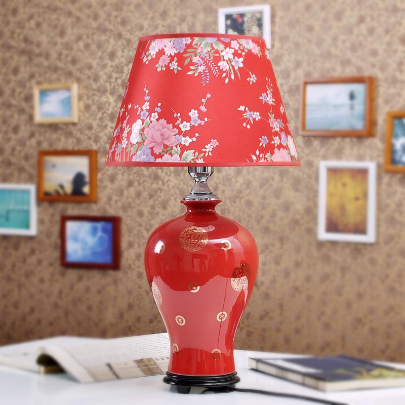 TYLP27 chinese red bathroom lamp