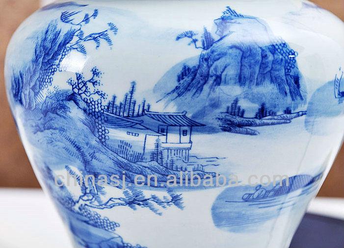 TYLP13 Oriental Hand Painted Ceramic Lamp