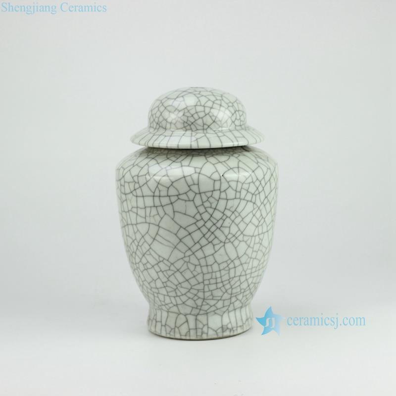 Crackled matte finish  high quality porcelain  fancy table lamp