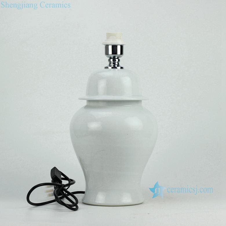 DS68-RYNQ_6110 Chinese supplier direct outlet white porcelain  table lamps 