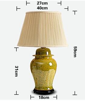Size Of Bright Plain Color Porcelain  Lamps
