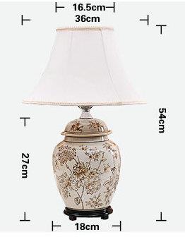  size of TYLP12 Ceramic  High Quality Table Lamp  