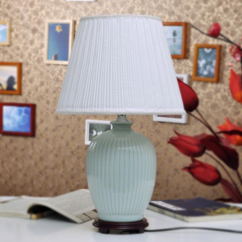 TYLP83Modern Style  Celadon ceramic  Lamp