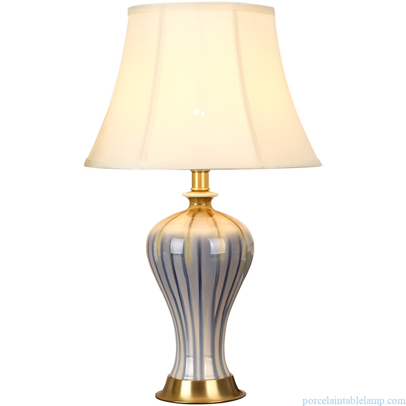  unique pattern best selling decorative ceramic table lamp