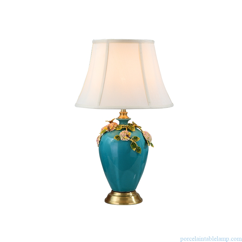 creative girl romantic wedding room warm light ceramic table lamp